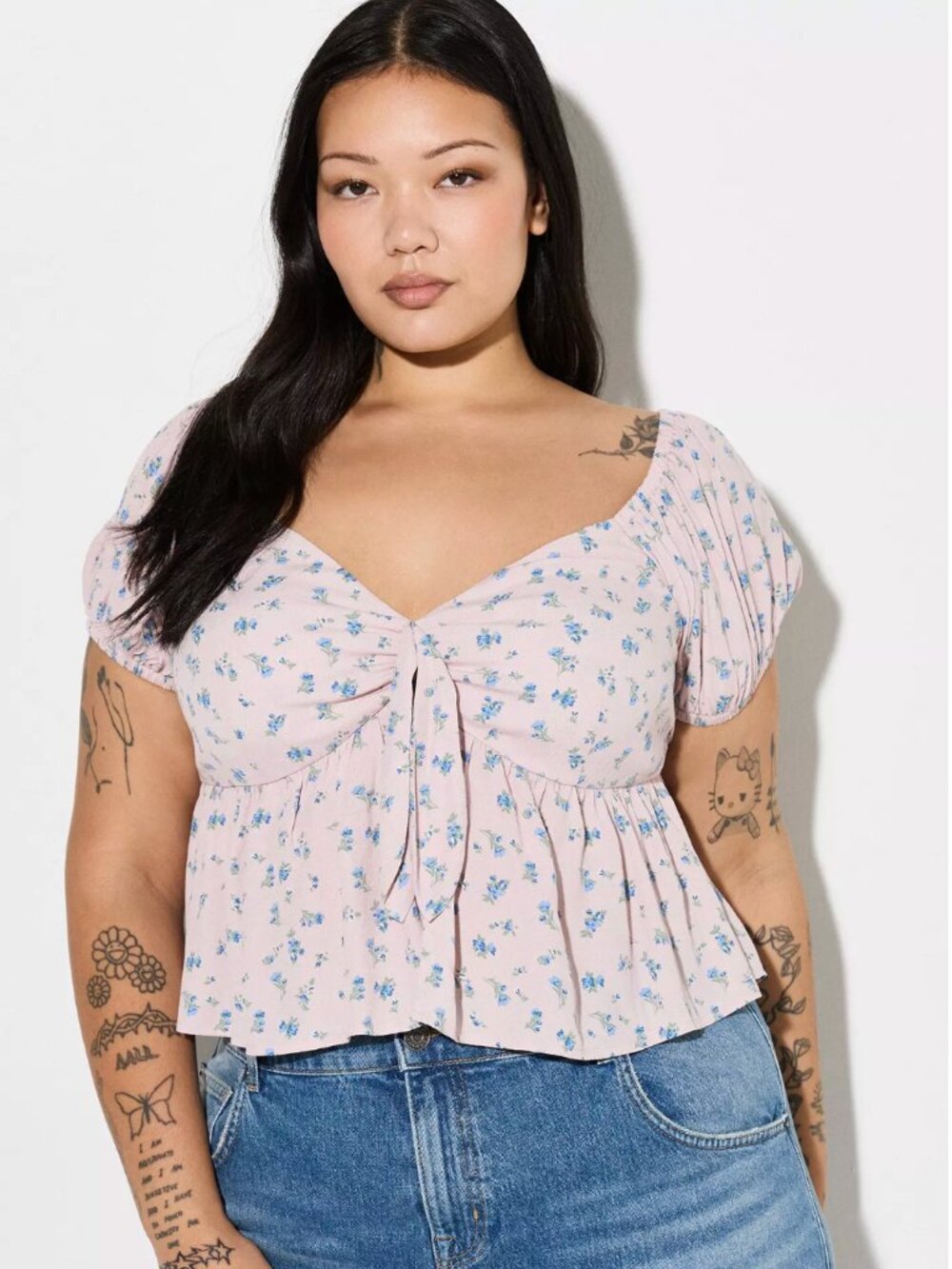 LoveSick Knot Front Flyaway Top Size 5 - Picture 4 of 8